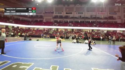 115 lbs 3rd Place Match - Brooklyn Lanningham, Columbia vs Amy Twait, Meridian