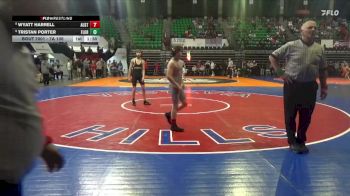 7A 106 lbs Champ. Round 1 - Tristan Porter, Florence vs Wyatt Harrell, Austin