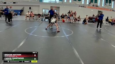 60 lbs Round 5 (6 Team) - Spencer Mattson, Sniper Black Ops vs Carson Swartwood, Florida Fire