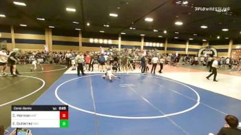 54 lbs Consolation - Cruz Herman, Mat Demon WC vs Ezequiel Gutierrez, Red Wave WC