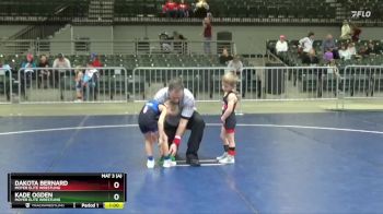 41 lbs Round 2 - Kade Ogden, Moyer Elite Wrestling vs Dakota Bernard, Moyer Elite Wrestling