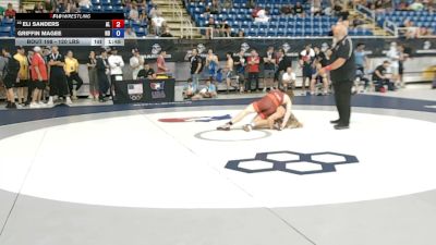 120 lbs Champ. Rd Of 128 - Eli Sanders, Alabama vs Griffin Magee, North Dakota