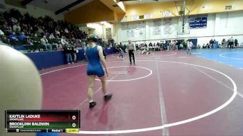 138 lbs Round 5 - Kaytlin Laduke, Snowflake vs Brooklinn Baldwin, Snowflake