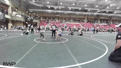 52 lbs Quarterfinal - Cannon Francis, Team Tulsa vs Cooper Petry, Bobcat