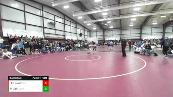 106 lbs Quarterfinal - Taegan Leavitt, Spanish Fork vs Porter Dahl, Millard