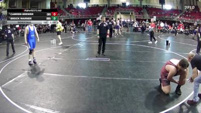 220 lbs Semifinal - Camden Brewer, CWO vs Brock Warner, MWC Wrestling Academy