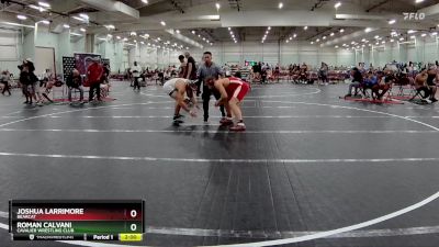 190 lbs Cons. Round 2 - Joshua Larrimore, Bearcat vs Roman Calvani, Cavalier Wrestling Club