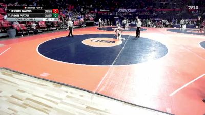 1A 106 lbs Cons. Round 1 - Jaxsun Owens, Canton vs Jason Piatak, Coal City