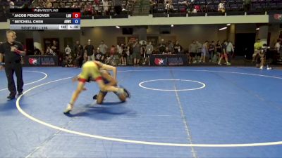 126 lbs 3rd Place Match - Jacob Penzkover, LaCrosse Area Wrestlers vs Mitchell Chen, American Dream Wrestling Club
