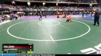 5 lbs Quarterfinal - Noel Torres, Mission Sharyland vs Julian Marrufo, El Paso