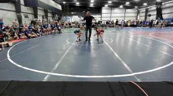 35 kg Rr Rnd 2 - Giada Crouteau, Ranger Pride Wrestling vs Leah McBride, Erie Sports Center