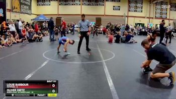 56-60 lbs Round 1 - Louie Barbour, Rampage vs Oliver Dietz, North East Jr Wrestling