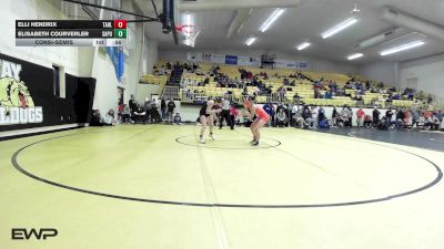 120 lbs Consolation - Elli Hendrix, Tahlequah Girls HS vs Elisabeth Courverler, Sapulpa HS Girls