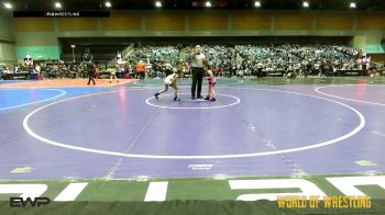 100 lbs Quarterfinal - Isabella Almaguer, Victory vs Kinsley Ontiveros, Texas Elite