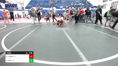 100 lbs Final - Easton Reyes, Standfast vs Xayden Villa, Dumas Wrestling Club