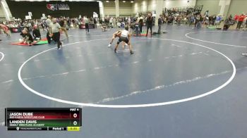 138 lbs Cons. Round 5 - Jason Dube, Bad Karma Wrestling Club vs Landen Davis, Sebolt Wrestling Academy