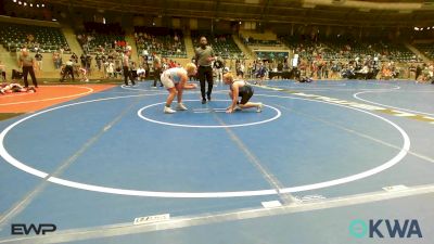 140 lbs 3rd Place - Ridge Nuttle, Woodland Wrestling Club vs Damien Fisher, Collinsville Cardinal Youth Wrestling