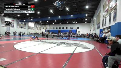 113 Boys Quarterfinal - Nickolas Ortiz, Brawley vs Gabriel Vargas, Ramona