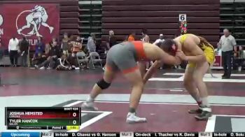 195 lbs Round 3 - Joshua Hemsted, Carlisle vs Tyler Hancox, Solon