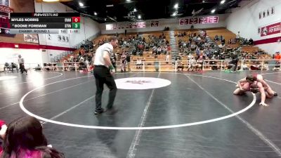 144 lbs Champ. Round 1 - Boone Foreman, Star Valley vs Myles Norris, Evanston