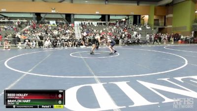 150 lbs Quarterfinals (8 Team) - Braylon Hart, SALINA vs Reed Holley, CASCIA HALL