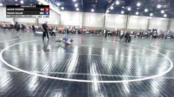 144 lbs Consi Of 16 #2 - Jacob Torres, Wrestling University Club vs Drake Hiller, Sheldon Wrestling Academy Training