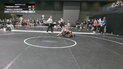 125 lbs Cons. Round 2 - Angelo Thompson, Central Christian College (KS) vs Demario Curry, Waldorf (Iowa)