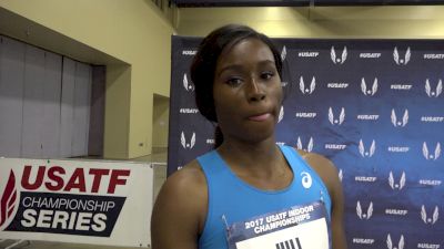 Candace Hill will try the 400 this outdoor season