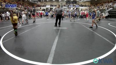 80-86 lbs Rr Rnd 2 - Brennan Guerra, Newcastle Youth Wrestling vs Tyree Cade Jr., Midwest City Bombers Youth Wrestling Club