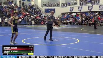 120 lbs Cons. Round 4 - Ashton Stuckey, ARCHBOLD vs Carter Krouse, Columbia City