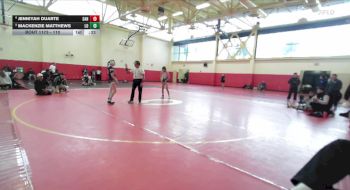 110 lbs Cons. Round 6 - Jenniyah Duarte, Sanger vs Mackenzie Matthews, Los Osos