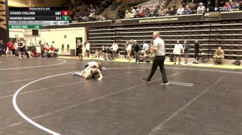 141 lbs Quarterfinal - Conor Collins, Army vs Hunter Mason, Tennessee-Chattanooga