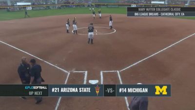 Arizona State vs Michigan   2017 Mary Nutter Classic 2