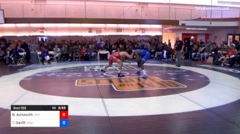 74 kg Prelims - Branson Ashworth, Unattached vs Thomas Gantt, Titan Mercury Wrestling Club