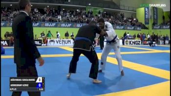 João Miguel Sousa Ramos vs Abdulghany Azouz IBJJF 2017 European Championships
