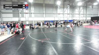155 lbs 1st Place Match - Jannethzy Cortes, Mukilteo Wrestling Club vs Tairen Lee, Team Aggression Wrestling Club