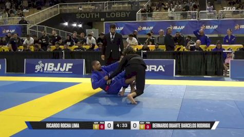 Bernardo Duarte Barcelos Rodrigu vs Ricardo Rocha Lima 2026 Pan Jiu Jitsu IBJJF Championship