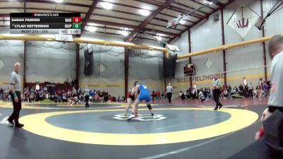 170 lbs Quarterfinal - Sarah Parker, Marist HS vs Lylah Ketterman, Buckhannon-Upshur