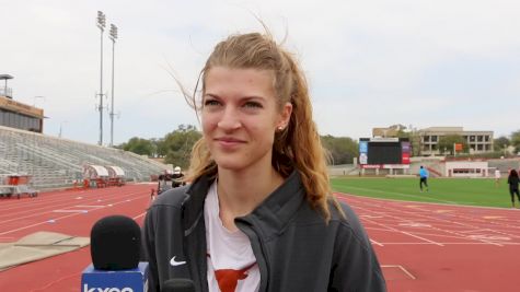 Kally Long recovered from freak pole vault accident to compete in NCAAs this weekend