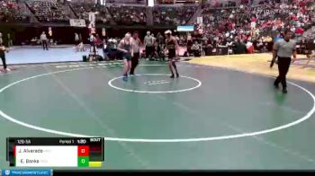 120 lbs Quarterfinal - Elijah Banks, Pine Creek vs Josiah Alvarado, Prairie View