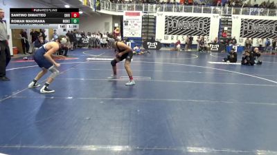 121 lbs R-64 - Santino DiMatteo, Christian Brothers Acad.-NJ vs Roman Maiorana, Muncy