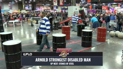 2017 Arnold Strongest Disabled Man Stones Event