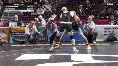 189 lbs Preliminaries - Teegan Carroll, Halifax vs Trey Dunlap, Quaker Valley
