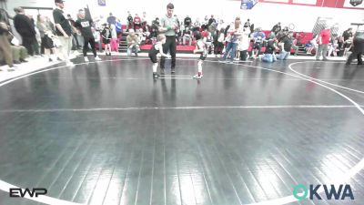 49 lbs Consi Of 4 - Jameson Mantle, Wagoner Takedown Club vs Carter David, Grove Takedown Club