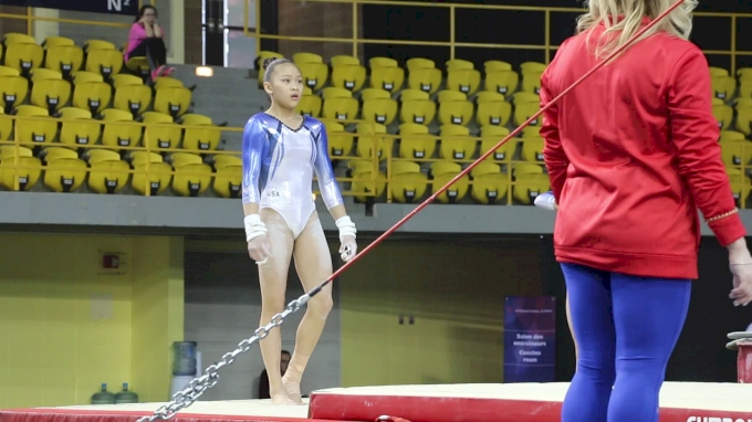 U S Junior National Team Member Sunisa Lee Commits To Auburn Flogymnastics