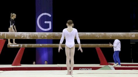 Elena Gerasimova on Beam, Russia - Podium Training, 2017 International Gymnix