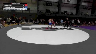 Junior Boys GR - 126 lbs Champ. Round 2 - Liam Dolan, CO vs Eliazar Valdez, CA
