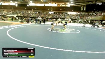 106 lbs Champ. Round 3 - Mason Miracle, Hermiston Oregon vs Pete Bengochea, Lowry