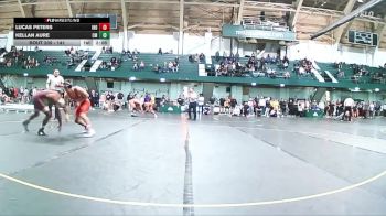 141 lbs Semifinal - Lucas Peters, Indiana vs Kellan Aure, Central Michigan