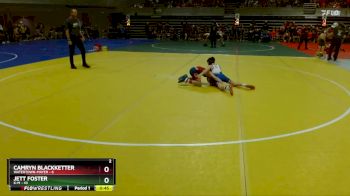 88 lbs Semis & 1st Wrestleback (8 Team) - Jett Foster, K-M vs Camryn Blackketter, Watertown-Mayer